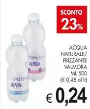 Valmora - Acqua Naturale/Frizzante