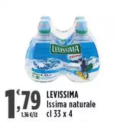 Levissima - Issima Naturale Levissima - Issima Naturale