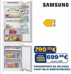 Samsung - Frigorifero Da Incasso F1Rst 60 BRB70F26CES0
