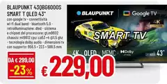 Blaupunkt - 43QBG6000S Smart Tv Qled 43"