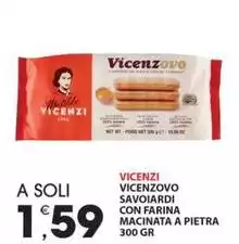 Matilde Vicenzi - Vicenzovo Savoiardi Con Farina Macinata A Pietra Matilde Vicenzi - Vicenzovo Savoiardi Con Farina Macinata A Pietra