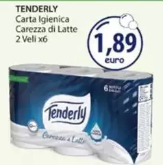 Tenderly - Carta Igienica Carezza Di Latte Tenderly - Carta Igienica Carezza Di Latte