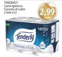 Tenderly - Carta Igienica Carezza Di Latte Tenderly - Carta Igienica Carezza Di Latte