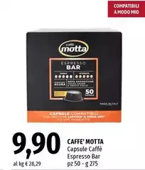 Caffè Motta - Capsule Caffè Espresso Bar