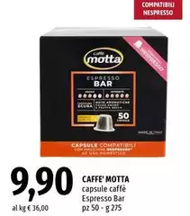 Caffè Motta - Capsule Caffè Espresso Bar
