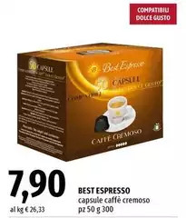 Best Espresso - Capsule Caffè Cremoso