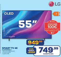 LG - Smart Tv 4k Oled55b65da