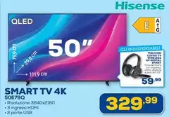 Hisense - Smart Tv 4k 50E79Q