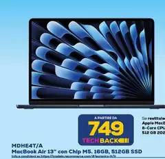 Apple - MacBook Air 13" M5. 16gb, 512gb