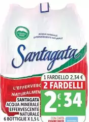Santagata - Acqua Minerale Effervescente Naturale