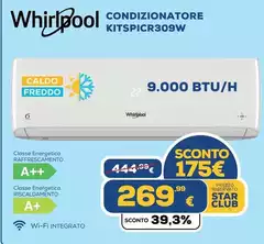 Whirlpool - Condizionatore Kitspicr309w