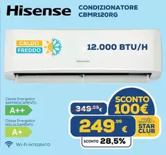 Hisense - Condizionatore CBMR120RG