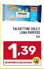 Pampers - Salviettine Sole E Luna