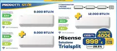 Hisense - 9.000 Btu/h