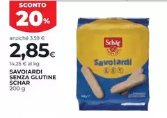 Schar - Savoiardi Senza Glutine
