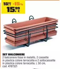 Set Balconiere 