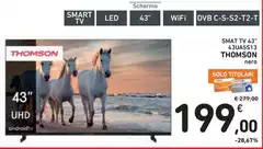 Thomson - Smart Tv 43" 43UA5S13