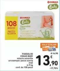 Conad - Pannolini Baby