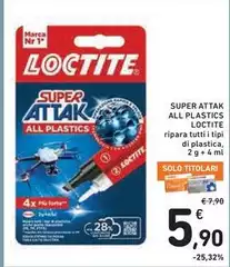 Loctite - Super Attak All Plastics