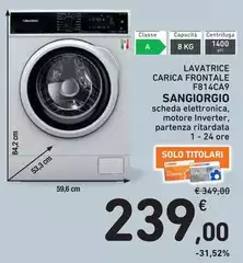 Solo - Lavatrice Carica Frontale F814ca9