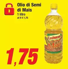 Costanza - Olio Di Semi Di Mais