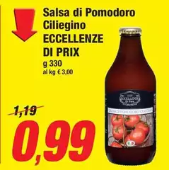 Salsa Di Pomodoro Ciliegino
