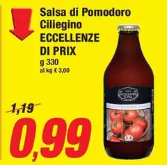 Salsa Di Pomodoro Ciliegino