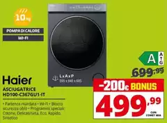 Haier - Asciugatrice HD100-C367GU1-IT