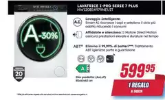 Samsung - Lavatrice I-pro Serie 7 Plus HW120B147WBW2EUt