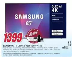 Samsung - Tv Led 65" QE65S90FATXZT