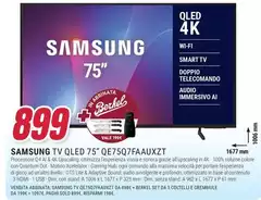 Samsung - Tv Qled 75" QE75Q7FAUXZT