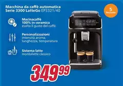 Macchina Da Caffè Automatica Serie 3300 Lattego EP332140
