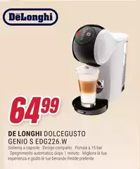 De Longhi - Dolcegusto Genio S Edg226.w
