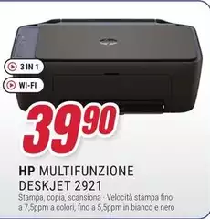 HP - Multifunzione Deskjet 2921 HP - Multifunzione Deskjet 2921