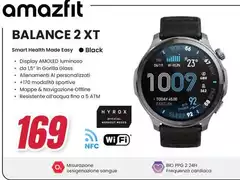 Amazfit - Balance 2 Xt Smart Health Made Easy Black