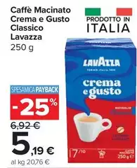 Lavazza - Caffè Macinato Crema E Gusto Classico