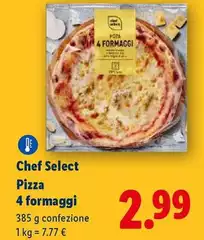 Chef Select - Pizza 4 Formaggi