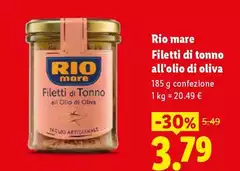Rio Mare - Filetti Di Tonno All'Olio Di Oliva