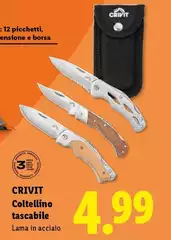 Crivit - Coltellino Tascabile