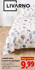 Livarno Home - Completo Lenzuola Singole
