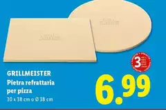 Grillmeister - Pietra Refrattaria Per Pizza