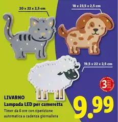 Livarno - Lampada LED Per Cameretta