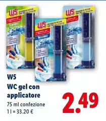 W5 - Wc Gel Con Applicatore