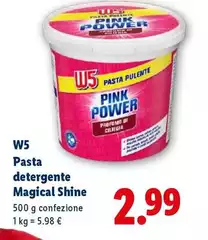 W5 - Pasta Detergente Magical Shine