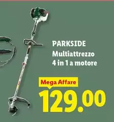 Parkside - Multiattrezzo 4 In 1 A Motore