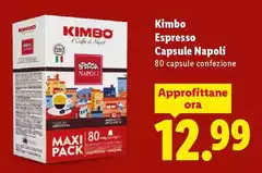 Kimbo - Espresso Capsule Napoli Kimbo - Espresso Capsule Napoli