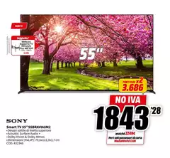 Sony - Smart Tv 55" 55bavia8n2