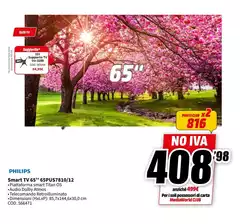 Philips - Smart Tv 65" 65PUS710/12