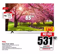 TCL - Smart Tv 65" 65P7K