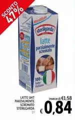 Sterilgarda - Latte UHT Parzialmente Scremato